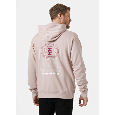 Helly Hansen Core Graphic Erkek Kapüşonlu Sweatshirt