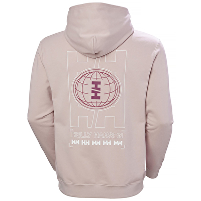 Helly Hansen Core Graphic Erkek Kapüşonlu Sweatshirt