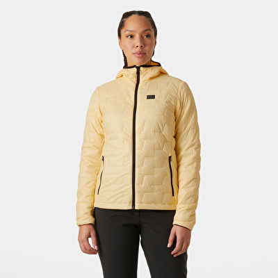 W Lifaloft Hooded Ins Jkt Kadın Mont