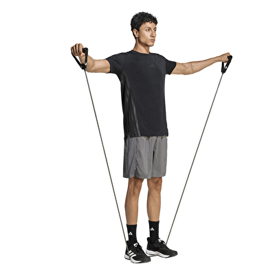 Adidas Erkek Koyu Gri Adidas Workout Essentials Base Şort