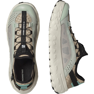 Salomon Erkek Bej,Yeşil Salomon Solamphibian Su Ayakkabısı