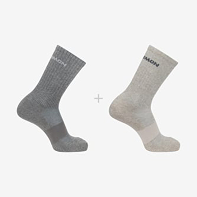 Salomon Evasion Crew 2-Pack Unisex Uzun Çorap