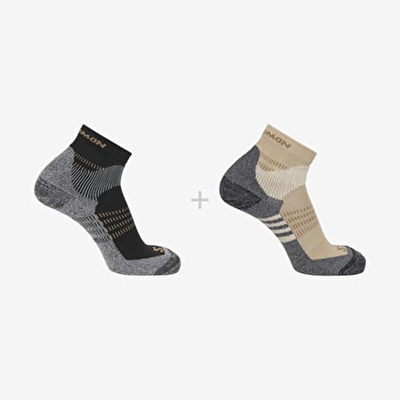 Salomon X Ultra Access Quarter 2 R+L Unisex Kısa Çorap