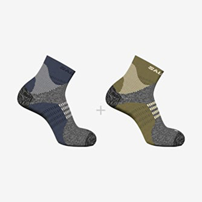 Salomon X Ultra Access Quarter 2 R+L Unisex Kısa Çorap
