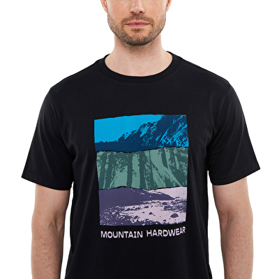 MHW Topography Erkek Kısa Kollu T-Shirt