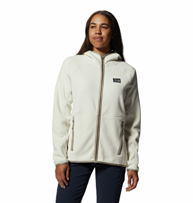 Polartec Double Brushed Full Zip Hoody Kadın Polar Üst