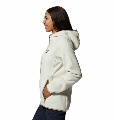 Polartec Double Brushed Full Zip Hoody Kadın Polar Üst
