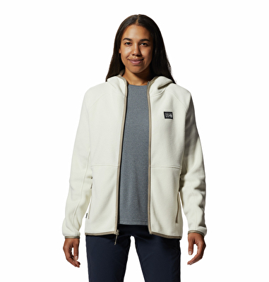 Polartec Double Brushed Full Zip Hoody Kadın Polar Üst