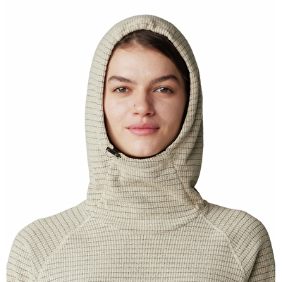 Summit Grid Tunic Hoody Kadın Polar Üst