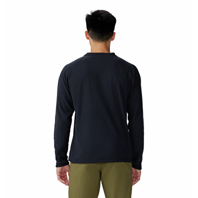 Summit Grid Long Sleeve Crew Erkek Sweatshirt