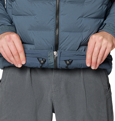 Mountain Hardwear Erkek Mavi Stretchdown Parka 2077741430430L