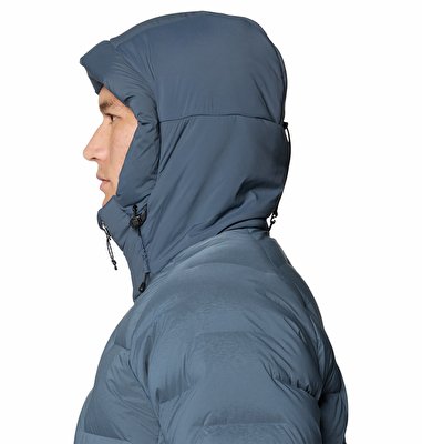 Mountain Hardwear Erkek Mavi Stretchdown Parka 2077741430430L