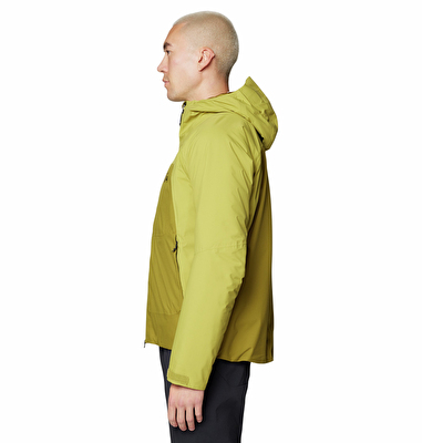 Mountain Hardwear Erkek Yeşil Stretch Ozonic Insulated Mont