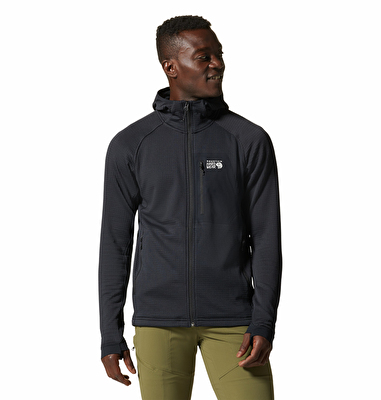 Polartec Power Grid Full Zip Hoody Erkek Polar Üst