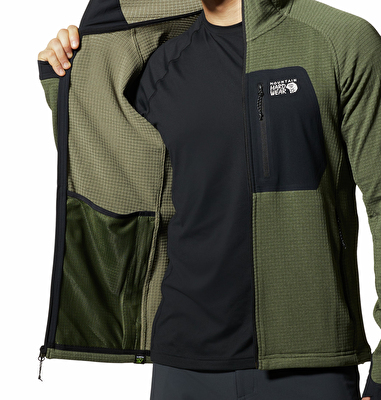Polartec Power Grid Full Zip Erkek Polar Üst