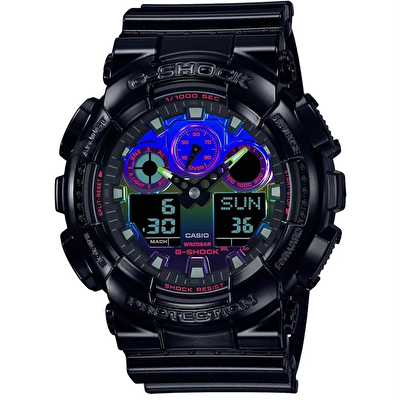 Casio GA-100RGB-1ADR Kadın Kol Saati