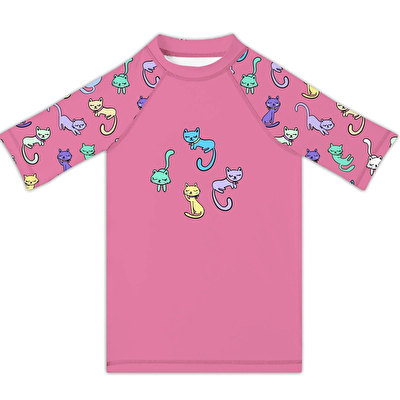 Slipstop Kitties Çocuk Kısa Kollu T-Shirt