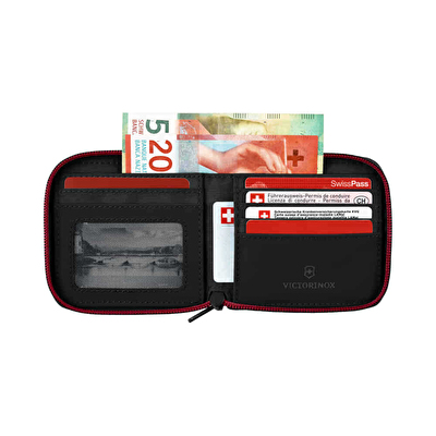 Victorinox Unisex Siyah Victorinox Travel Essential Zip Around