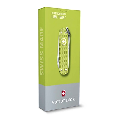 Victorinox Çakı Classic Alox Lime Twist Açık Yeşil Kutuda