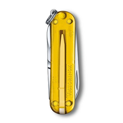 Victorinox Çakı Classic Tuscan Sun Şeffaf Sarı Kutuda