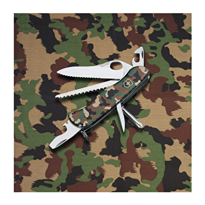 Trailmaster 111 mm Çakı Kamuflaj Desenli