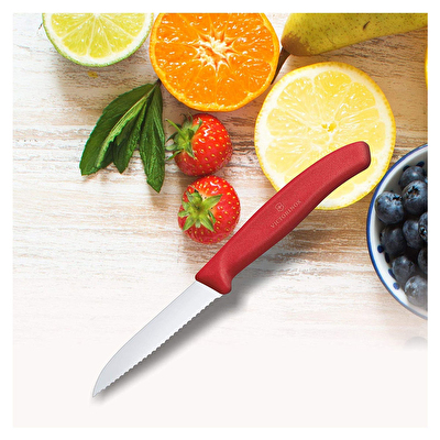 Victorinox 6.7431 SwissClassic 8cm Tırtıklı Soyma Bıçağı