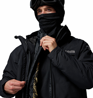 Columbia Siyah Winter District II Interchange Erkek 3 in 1 Mont