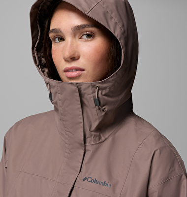 Columbia Kadın Kahve Hikebound II Long Yağmurluk 2113901254254M