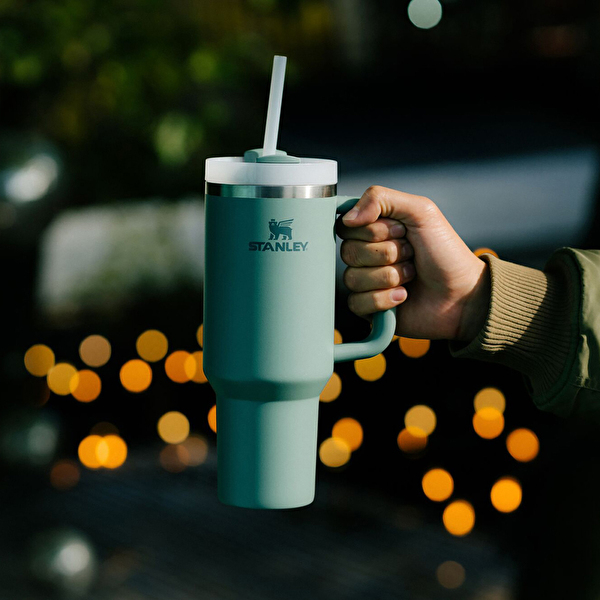 Stanley Yeşil Stanley 1.18L The Quencher H2O Flowstate Pipetli