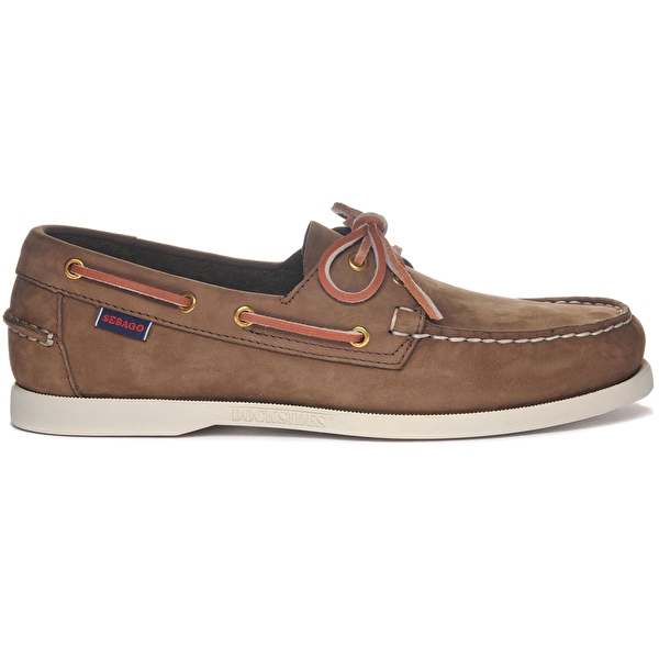 マーゴ　1204040 Sebago Erkek Koyu Kahverengi Sebago Docksides Portland Nubuk Deri