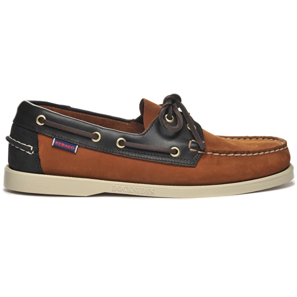 Sebago Erkek Koyu Kahverengi,Siyah Sebago Portland Spinnaker Nubuk