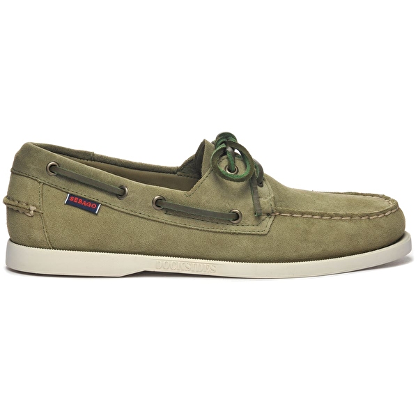 Sebago Erkek Yeşil Sebago Portland Flesh Out Süet Deri Ayakkabı