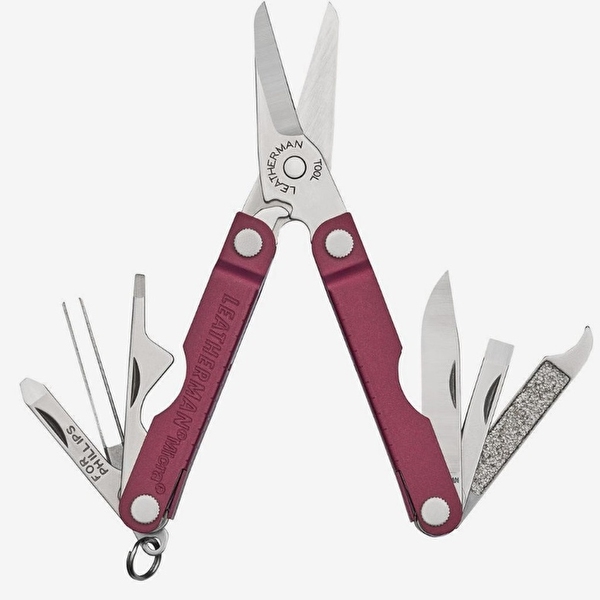 Leatherman Unisex Pembe Leatherman Micra Çok Amaçlı Anahtarlık