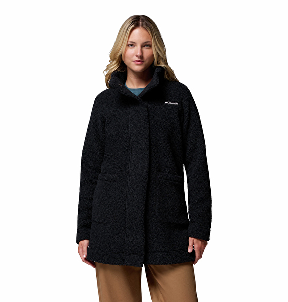Columbia Kadın Siyah Panorama Long Polar Ceket 1862581010010L