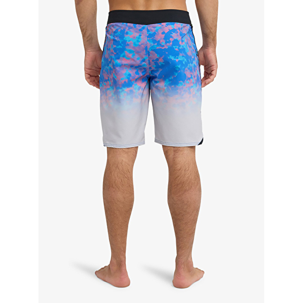 Quiksilver Erkek Mavi,Desenli Quiksilver Highline Printed 20 Deniz