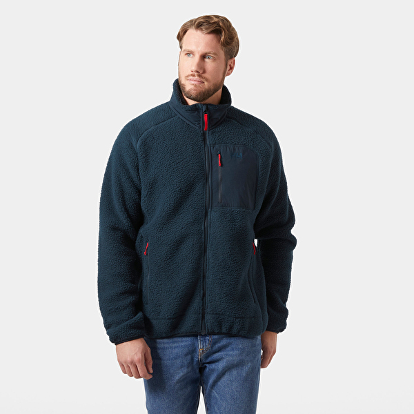 Helly Hansen Erkek Lacivert Helly Hansen Panorama Pile Block Polar