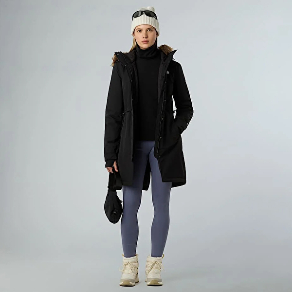 The North Face Kadın Siyah The North Face Zaneck Parka
