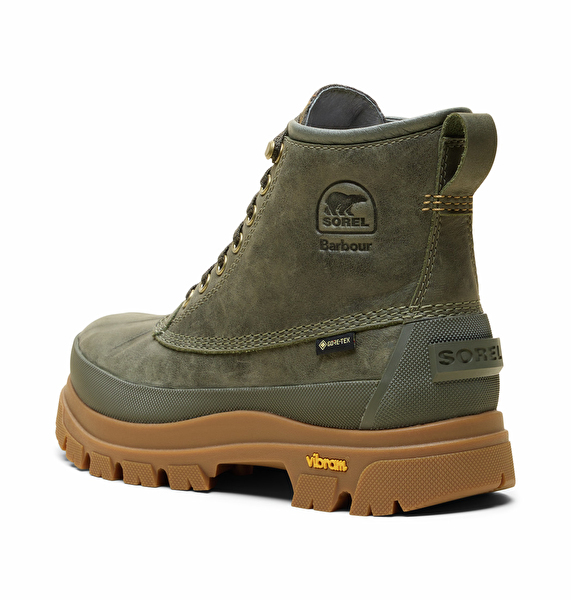 Sorel Kadın Yeşil Sorel X Barbour Daystorm Horizon GTX Uzun Bot