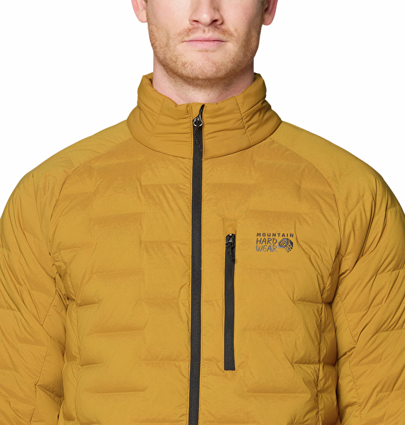 Mountain Hardwear Erkek Kahverengi Stretchdown Kaz Tüyü Mont