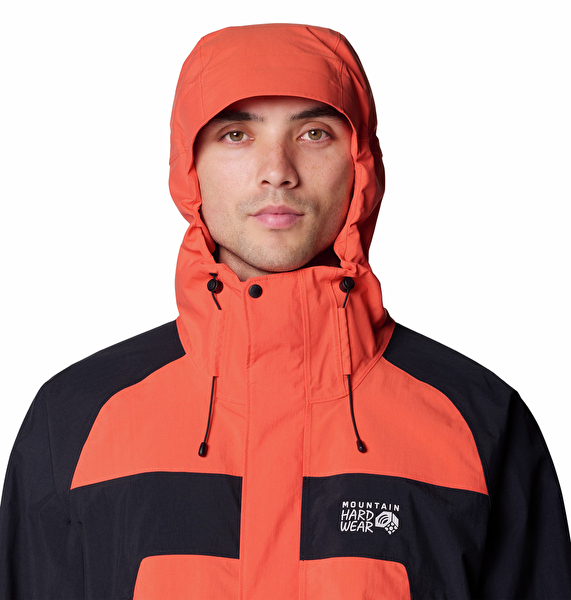 Mountain Hardwear Erkek Kırmızı Dry Times Kapüşonlu Mont