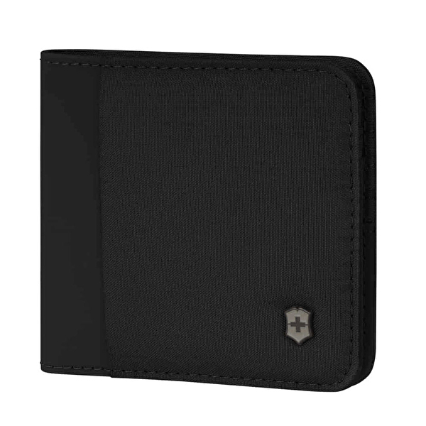 Victorinox Unisex Siyah Victorinox Travel Essential Bifold Cüzdan