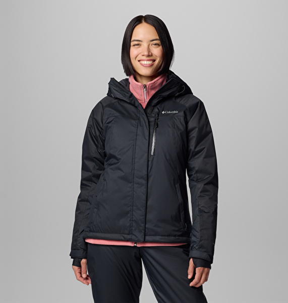Columbia Kadın Siyah Snowy Summit Insulated Kayak Montu