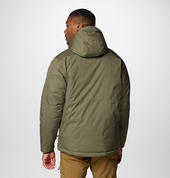 USS2 Oblique W-Zip JKT グリーン Columbia Erkek Çağla Yeşili Oak Harbor II Insulated Mont