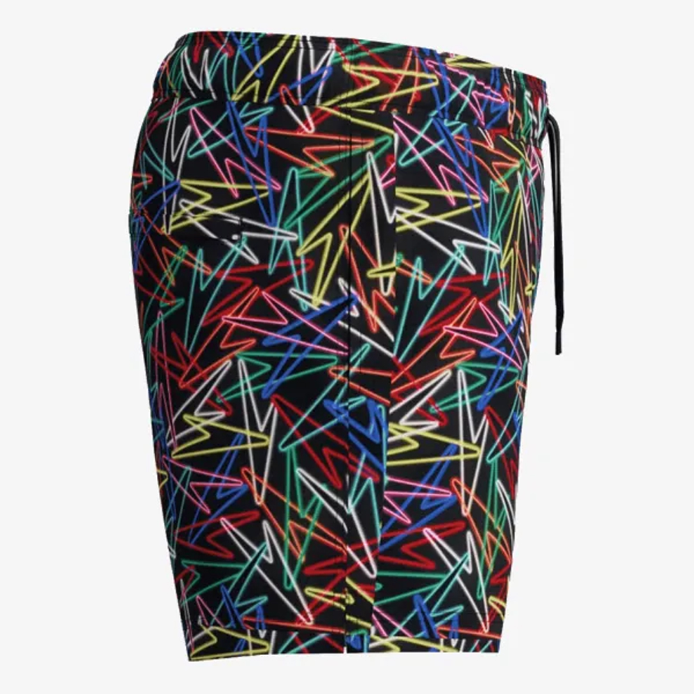 Speedo Erkek Siyah,Desenli Speedo Print Redondo Edge Volley 14