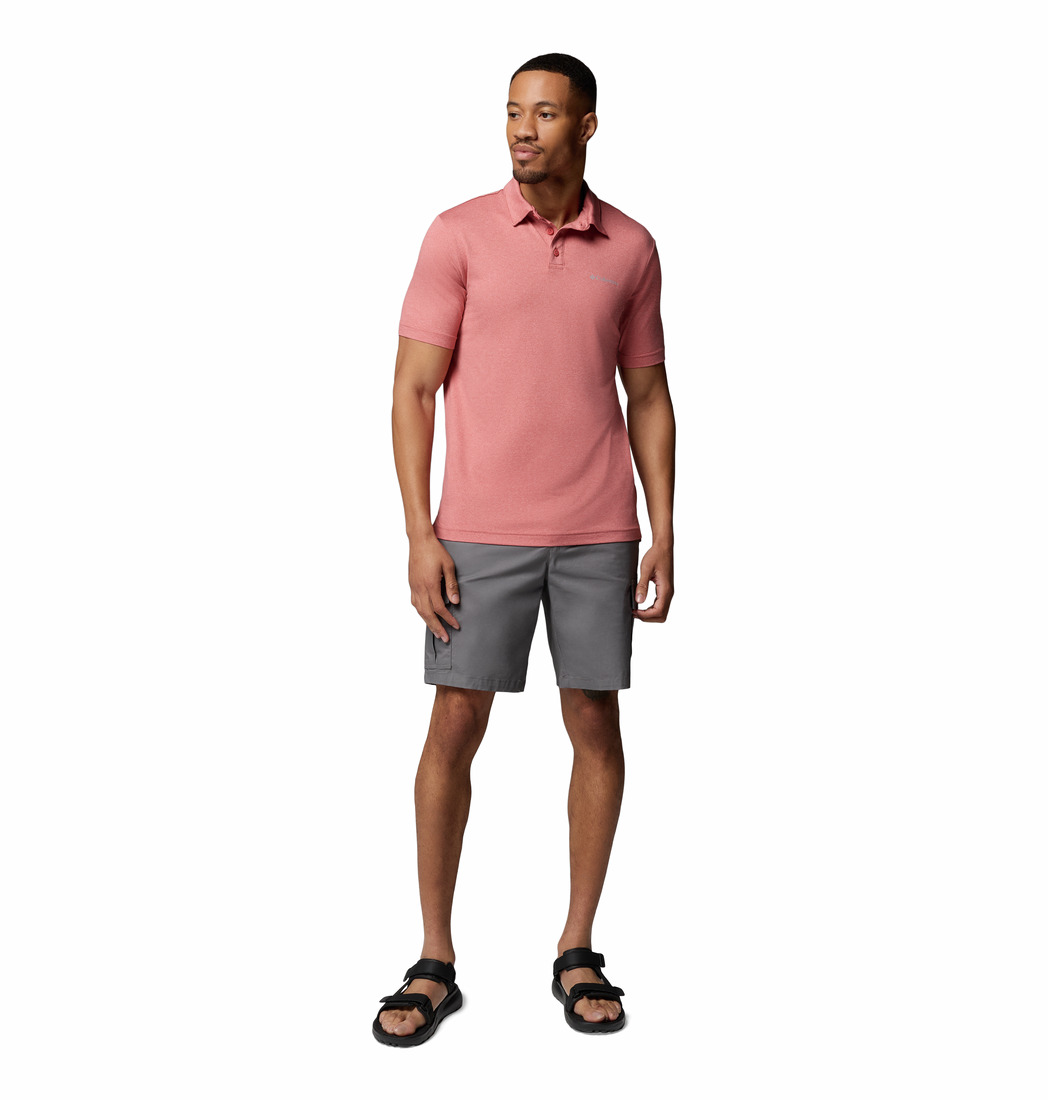 Columbia Erkek PFG Lacivert Parsons Point Kısa Kollu Polo T-Shirt