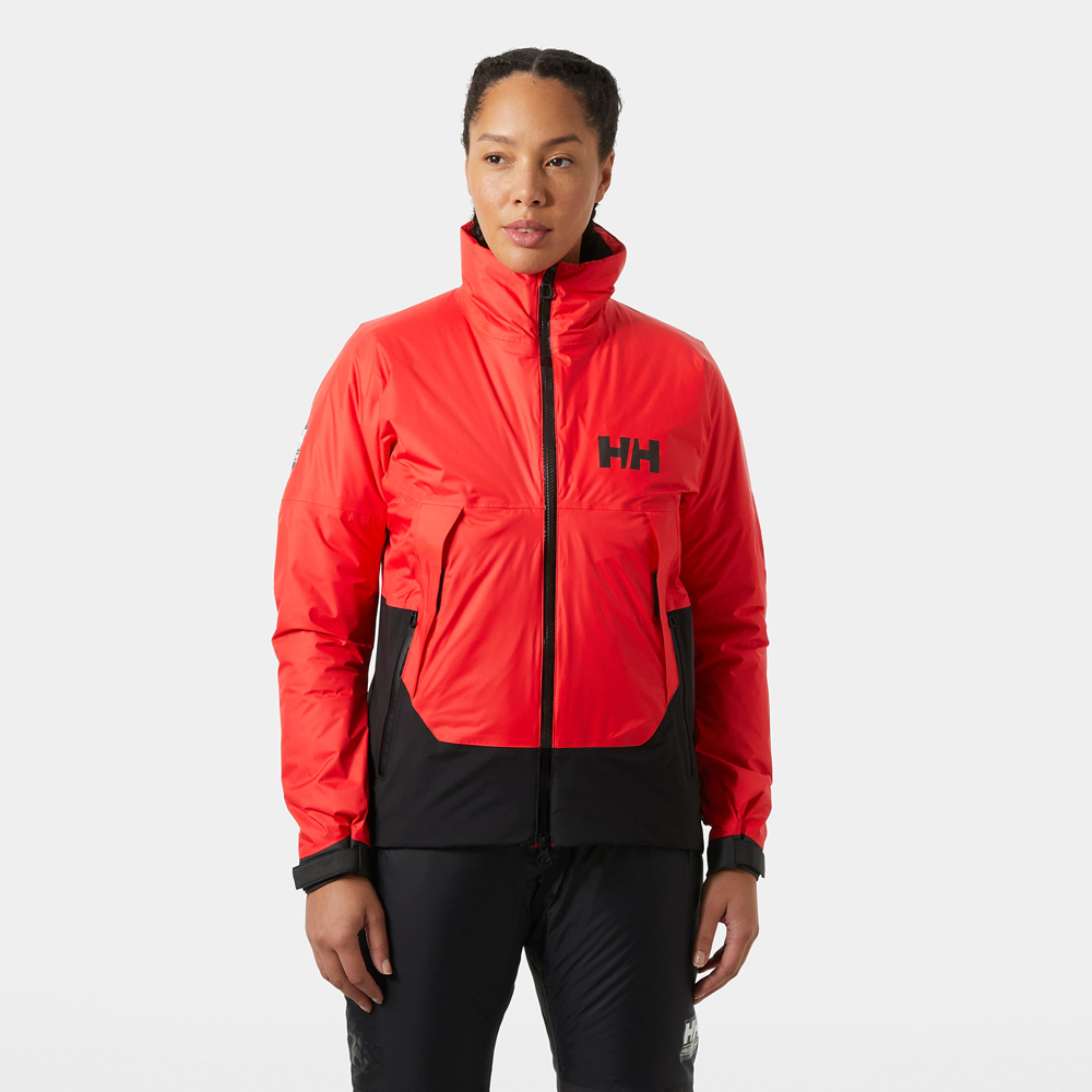 Helly Hansen Unisex Kırmızı Helly Hansen Aegir Midlayer Mont