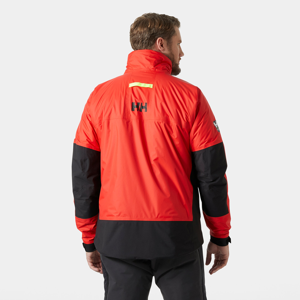 Helly Hansen Unisex Kırmızı Helly Hansen Aegir Midlayer Mont