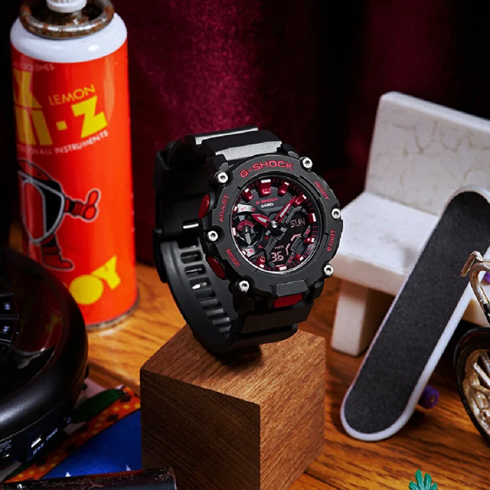Casio Erkek Siyah GA-2200BNR-1ADR Kol Saati SCK0222126SYHSYHO/S