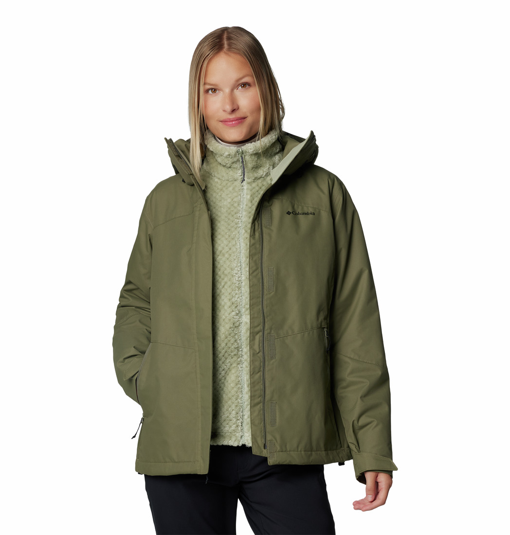 Columbia Çağla Yeşili Bugaboo III Fleece Interchange Kadın 3 in 1