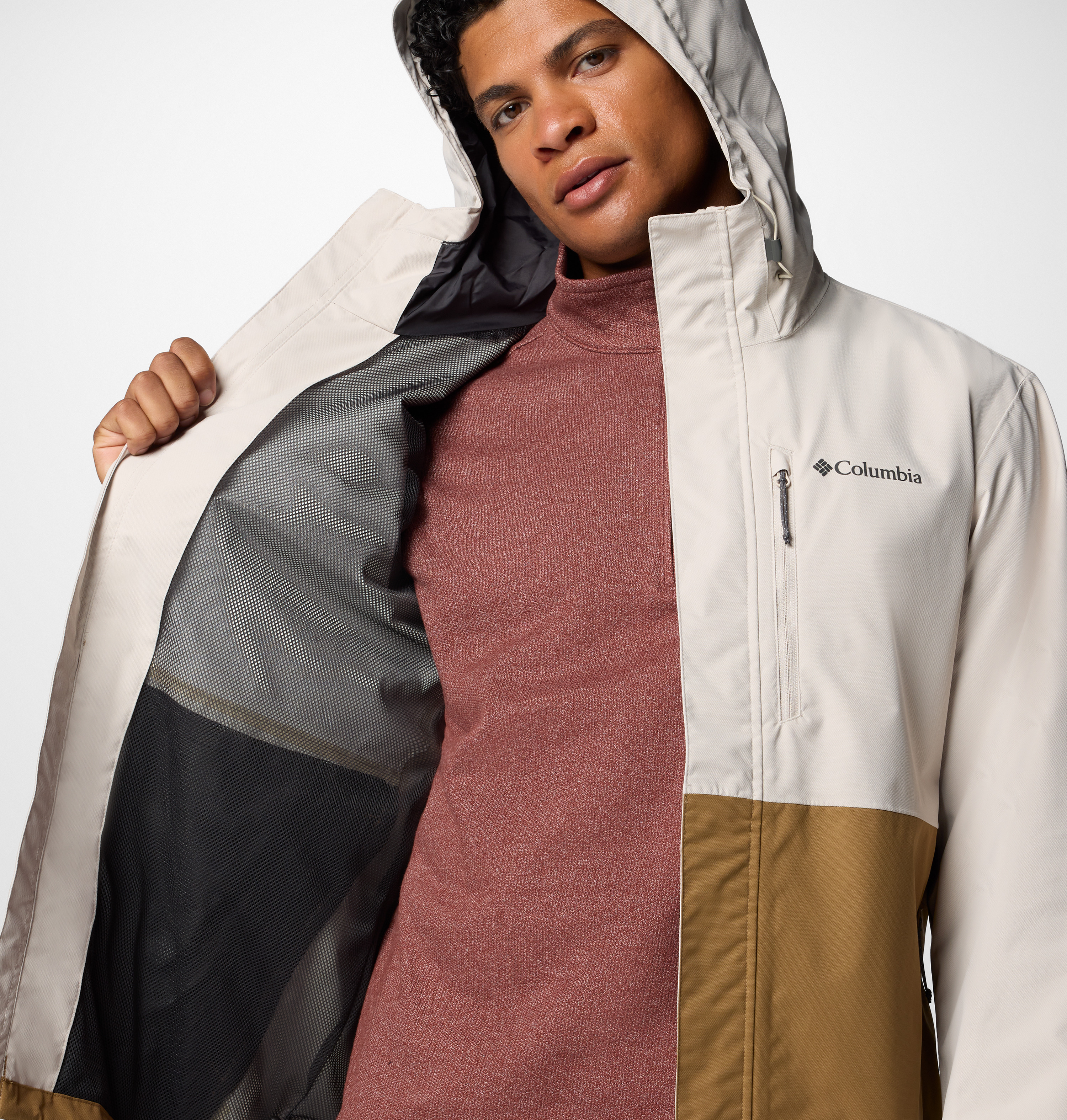 Columbia Erkek Bej Hikebound II Yağmurluk 2089341278278M | The